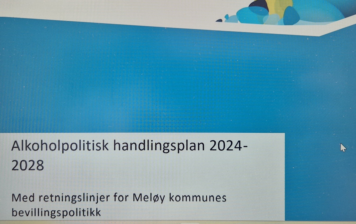 Alkoholpolitisk handlingsplan